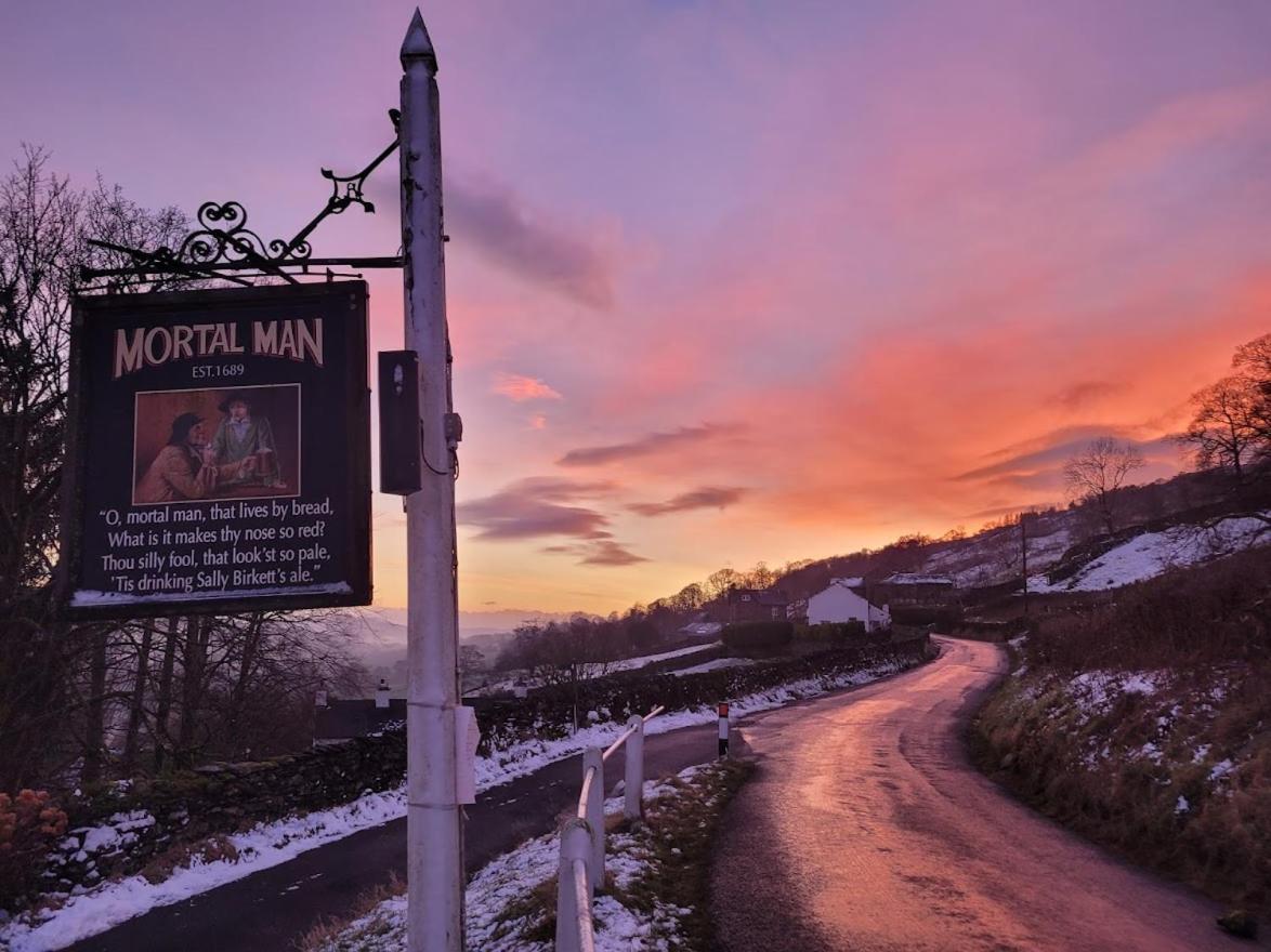 The Mortal Man Inn Troutbeck  Eksteriør billede