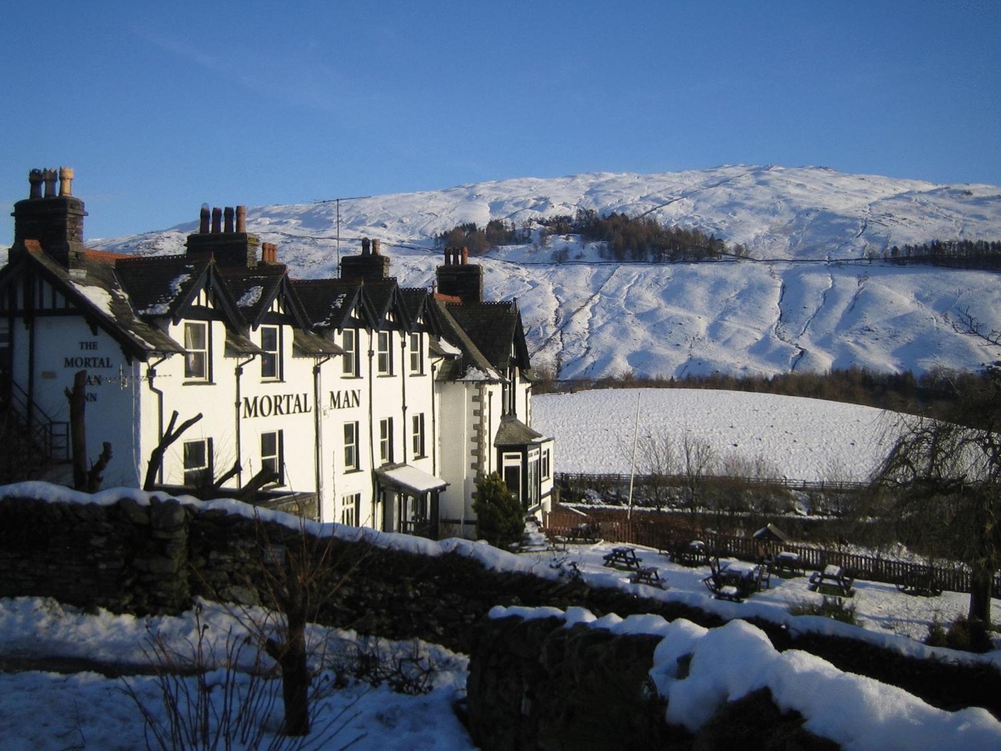 The Mortal Man Inn Troutbeck  Eksteriør billede